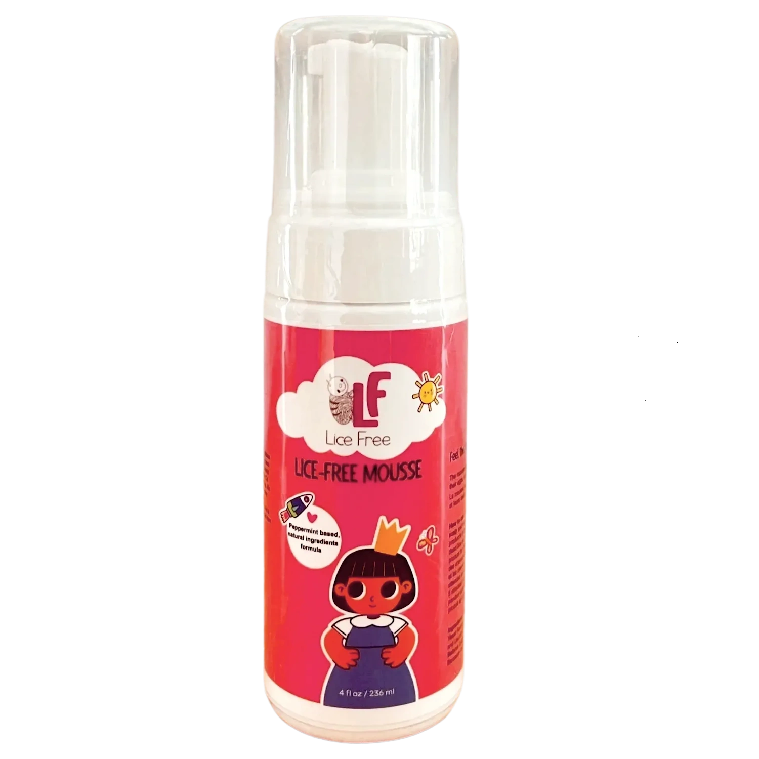 LICE FREE TREATMENT MOUSSE 4OZ